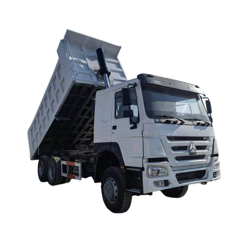 300-400L brandstoftankcapaciteit Gebruikte 6x4 10 wieler dumptruck met een hoge gerenoveerde standaard