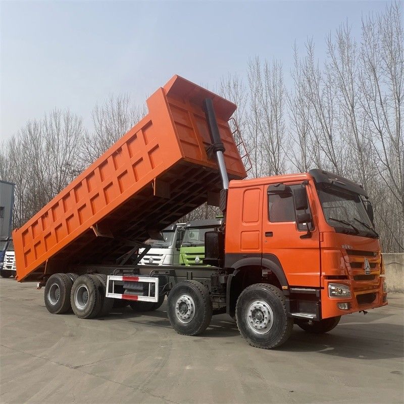 40 ton 12 banden Howo 8X4 336 pk 371 pk 420 pk tweedehands ophangwagen met verbruik