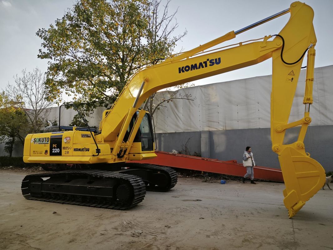 2016-2020 Komatsu PC210 LC graafmachine Caterpillar Tweedehands graafmachine met originele pomp