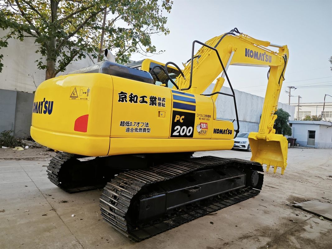 Verkoop gebruikte Komatsu PC220-8 graafmachine met originele hydraulische klep en 1,0-1,5 emmer