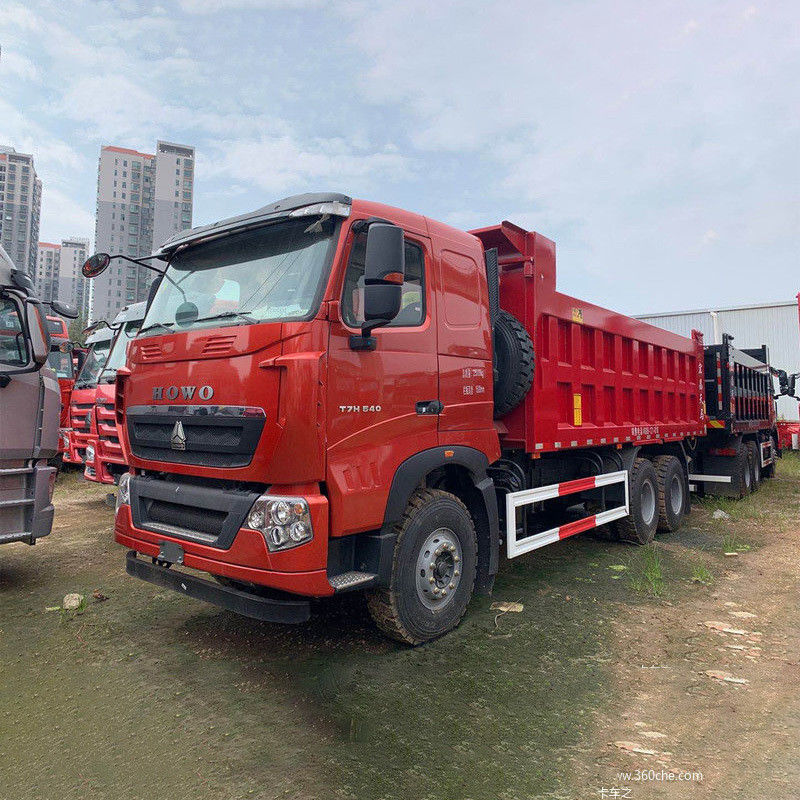 Zware vrachtwagen Howo 6x4 8x4 16 20 kubieke meter 10 wielen kanteltruck Gebruikte mijnbouw dumptruck