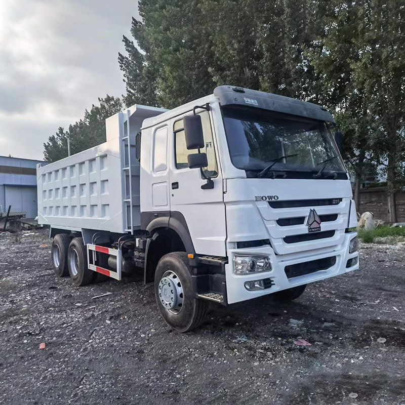 Howo 10 wielen dumptruck 20 kubieke gebruikte tipper trucks met voorwaarts schakelen nummer 10