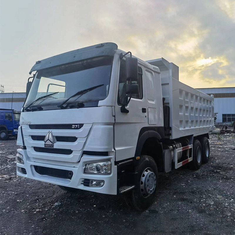 Howo 10 wielen dumptruck 20 kubieke gebruikte tipper trucks met voorwaarts schakelen nummer 10