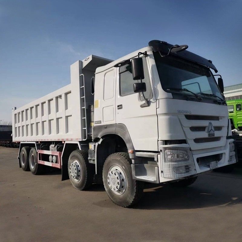 Krachtige 2023 HOWO 371HP RHD 8X4 dumptruck met Euro 3 emissie standaard 12700 GVW