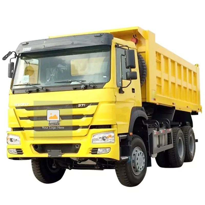 Sino Howo Dump Tipper Truck 371HP Euro 2 Gebruikte Sinotruck voor technische transport