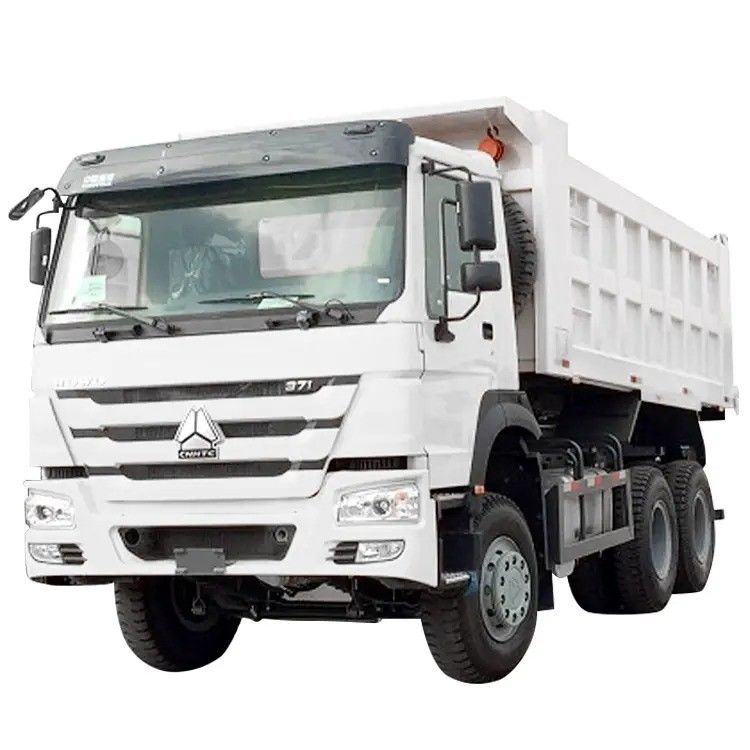 Sino Howo Dump Tipper Truck 375HP Euro 3 tweedehands aandrijving voor technische transport
