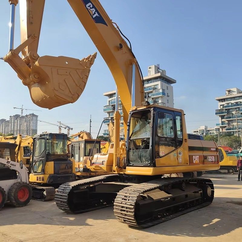 25 ton CAT 325 graafmachine met een grote verplaatsing van 6,6 L en andere hydraulische klep