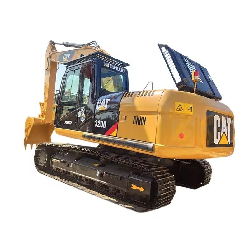 CAT320D2 Gebruikte graafmachine met een emmercapaciteit van 0,8 m3 en originele CAT C6.4ACERT-motor