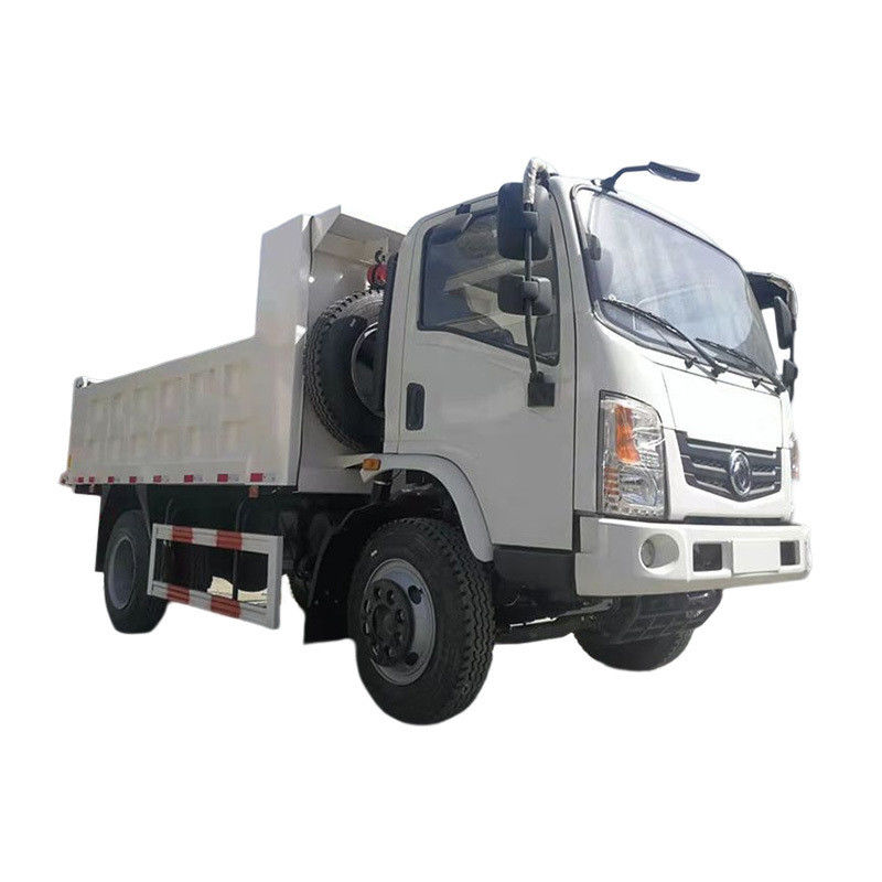 10 ton vierwielaandrijving 4 WD kanteltruck Dongfeng 8 voorwaarts schakelen off-road dumptruck