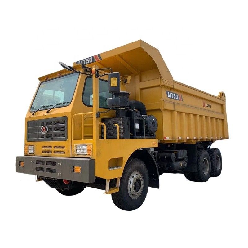 2 Achterwaarts schakelen MT60 MT86 MT106 Mijnbouwtruck 6X4 60-70 Tonnen Nutteload Off Road Tipper Truck
