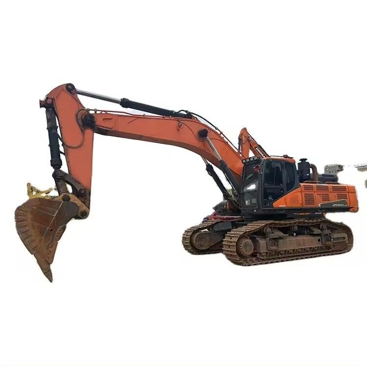 14 ton Doosan DX500LC kruipergraver met andere hydraulische pomp en 50 ton bedrijfsgewicht