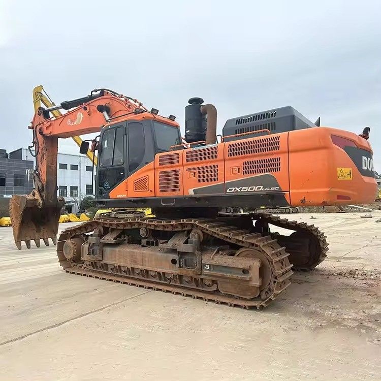 14 ton Doosan DX500LC kruipergraver met andere hydraulische pomp en 50 ton bedrijfsgewicht