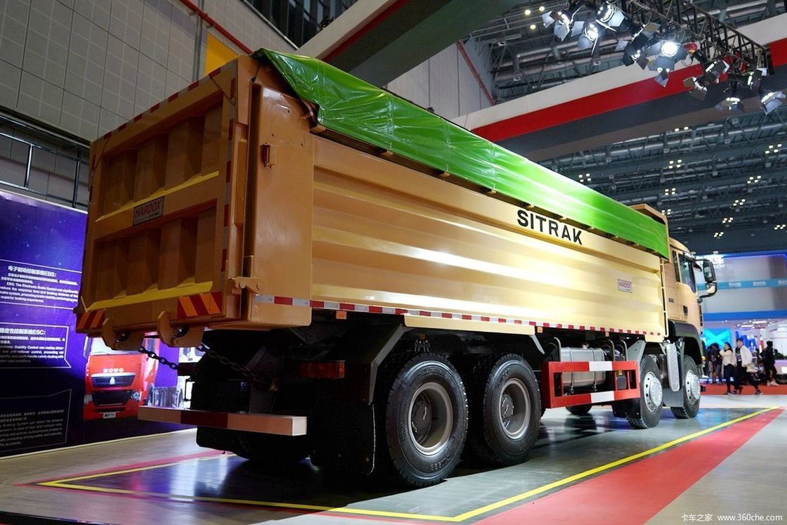 8x4 Sinotruck Howo Tipper Dumper Tipping Truck Dump trucks met MC11.44-60 motor