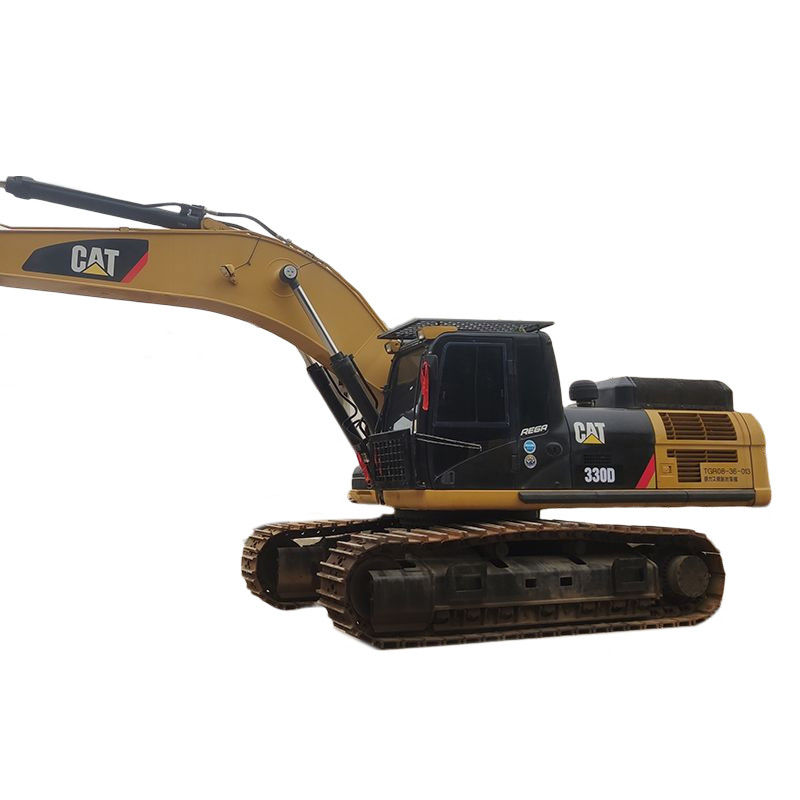 Gebruikte CAT330D graafmachine in Dubai met een emmercapaciteit van 1,8 m3 en een machinegewicht van 33750 kg