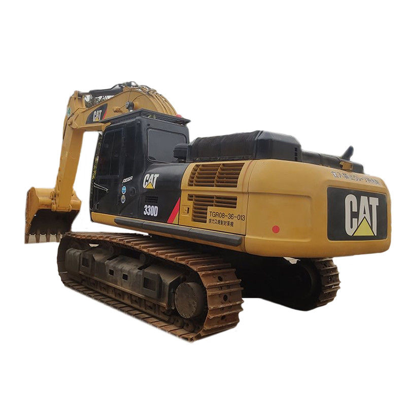 Gebruikte CAT330D graafmachine in Dubai met een emmercapaciteit van 1,8 m3 en een machinegewicht van 33750 kg