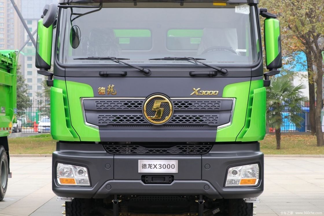 Shacman X3000 dumper tipper 450 pk 6x4 8x4 F3000 60 ton zware gebruikte Shcaman dump truck