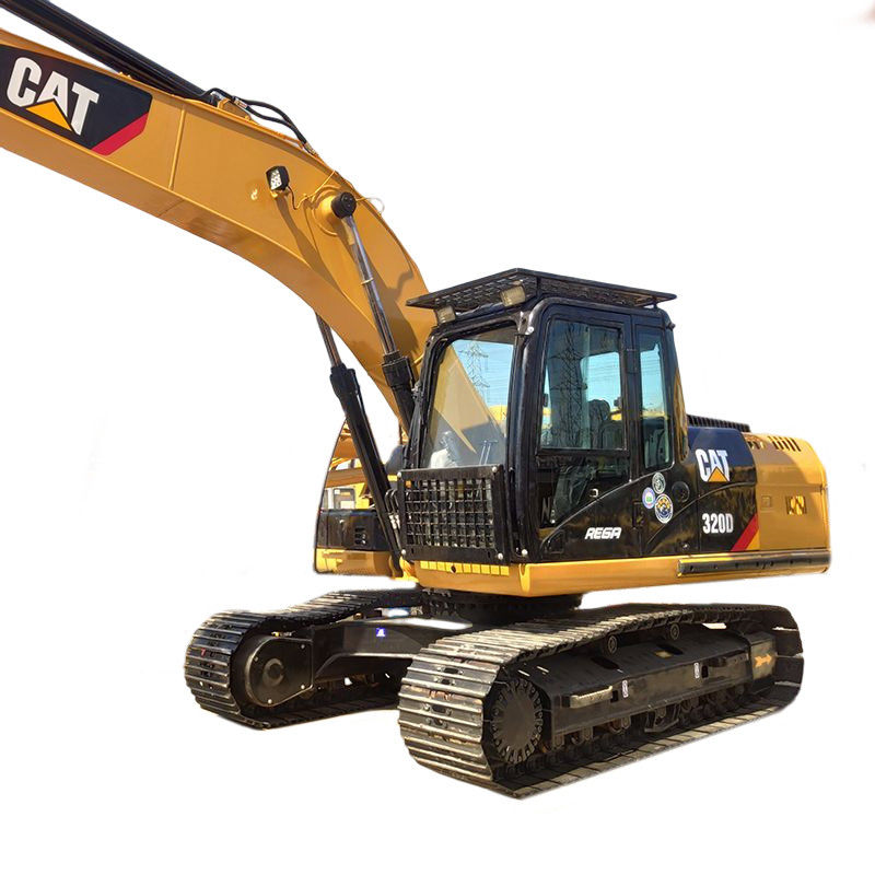 20 ton CAT320 graafmachine Gebruikte graafmachine met een emmer van 1 m3 en 103 kW vermogen