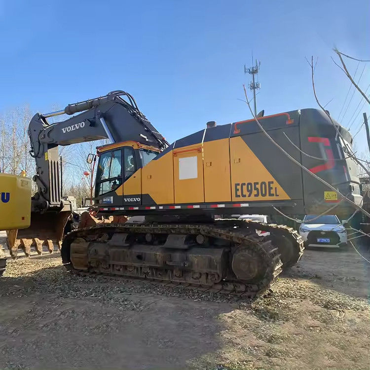 446kw 90 ton Gebruikte graafmachines Kattengraafmachine Zware graafmachine 950e Crawler Graafmachine