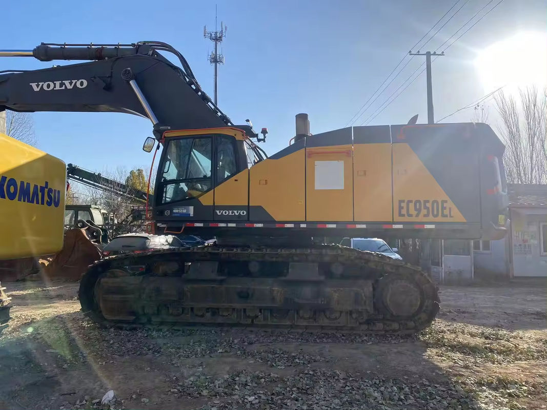 446kw 90 ton Gebruikte graafmachines Kattengraafmachine Zware graafmachine 950e Crawler Graafmachine