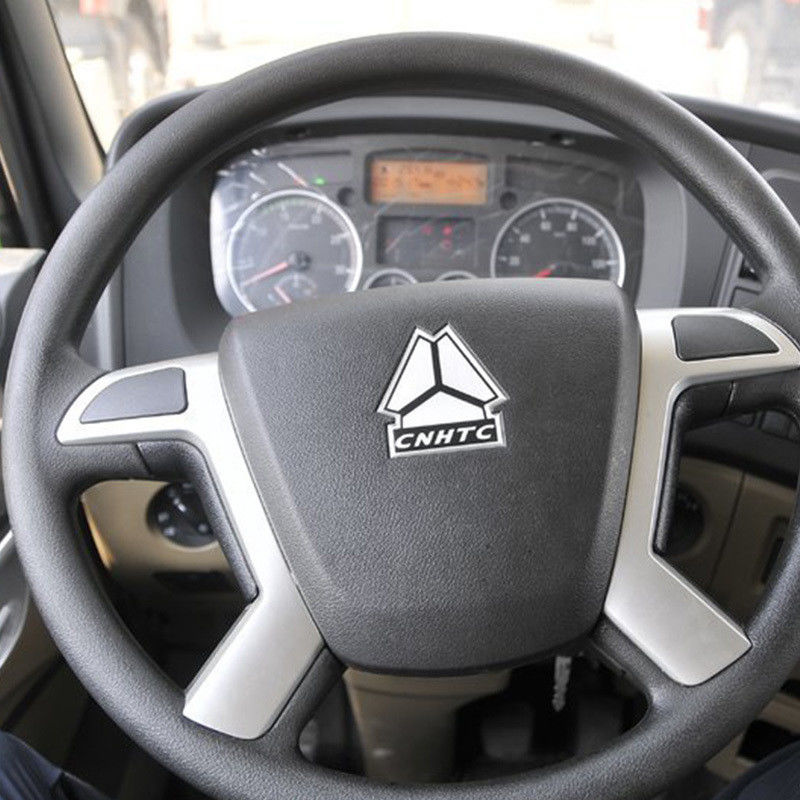 SINOTRUCK 6x4 Howo 380 pk 30 ton 10 wielen Tipper Dump Trucks Touch Screen inbegrepen