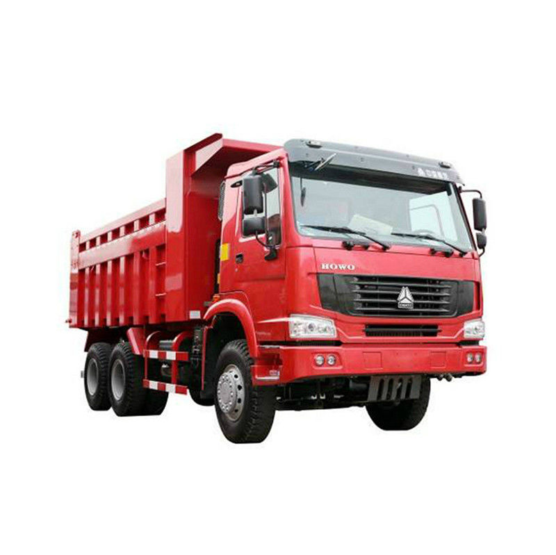 Made Sinotruk Howo 6x4 Dump Truck met 2 achterste schakels en 350Ltr brandstoftank