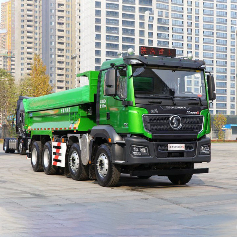 Shacman F3000 8x4 Tipper Dump Truck in Tanzania Handmatig raam en afmetingen L x W x H