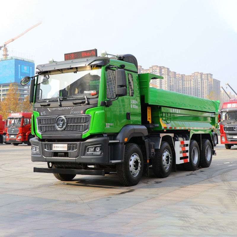 Shacman F3000 8x4 Tipper Dump Truck in Tanzania Handmatig raam en afmetingen L x W x H