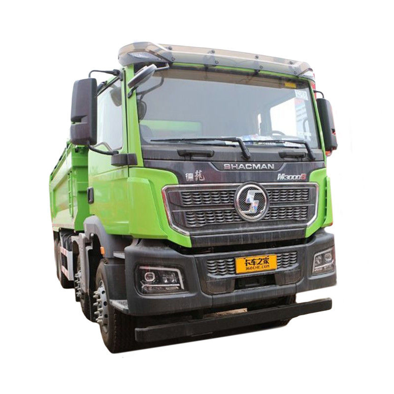 Shacman X3000 8x4 tipper truck met handmatige airconditioning en 2 achterste schakelenummer