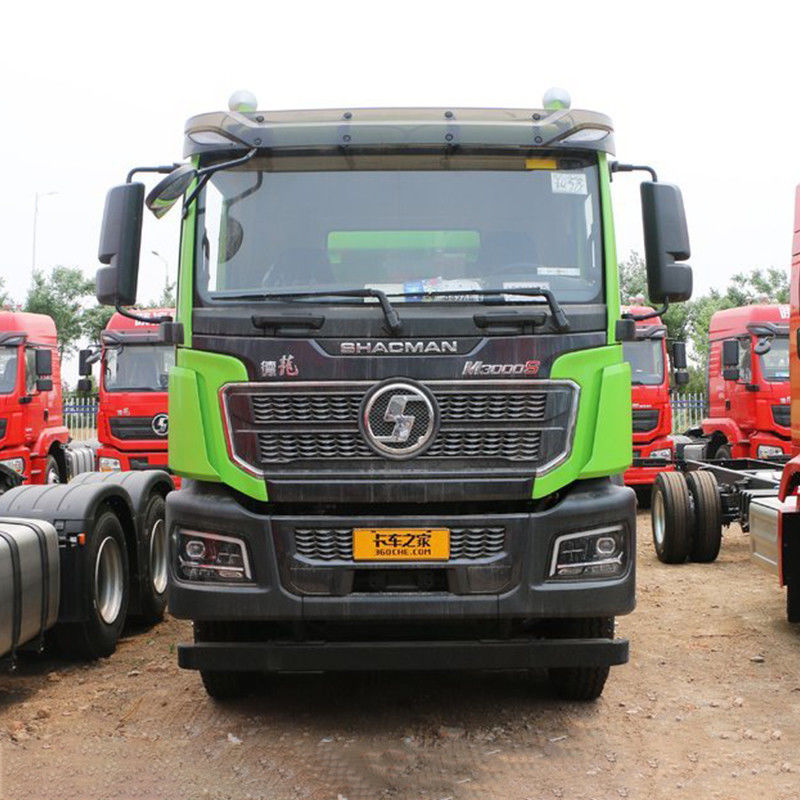 Shacman X3000 8x4 tipper truck met handmatige airconditioning en 2 achterste schakelenummer