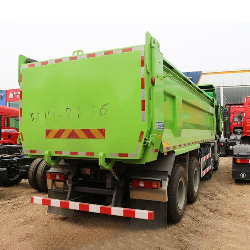 Shacman X3000 8x4 tipper truck met handmatige airconditioning en 2 achterste schakelenummer