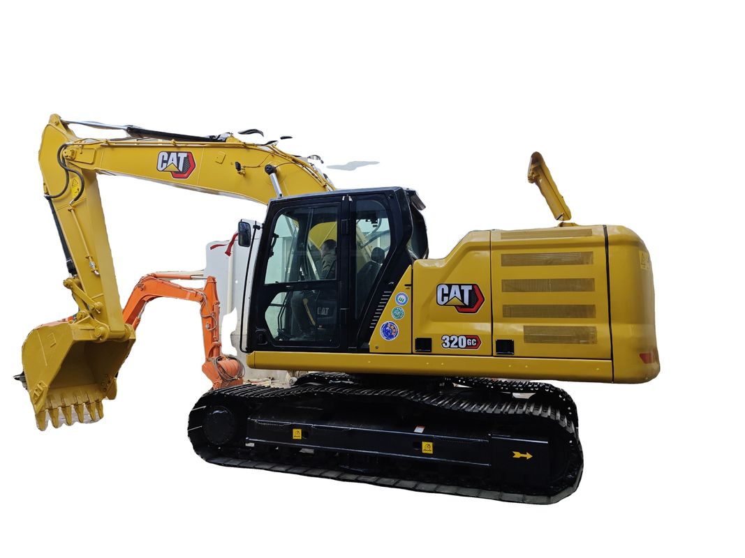 Hoog werkend rendement Originele motor CAT 320d Crawler graafmachine in goede staat