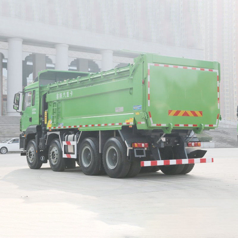 Shacman Tipper Truck Gebruikte 8x4 dumptruck zonder ESC en 300-400L brandstoftankcapaciteit