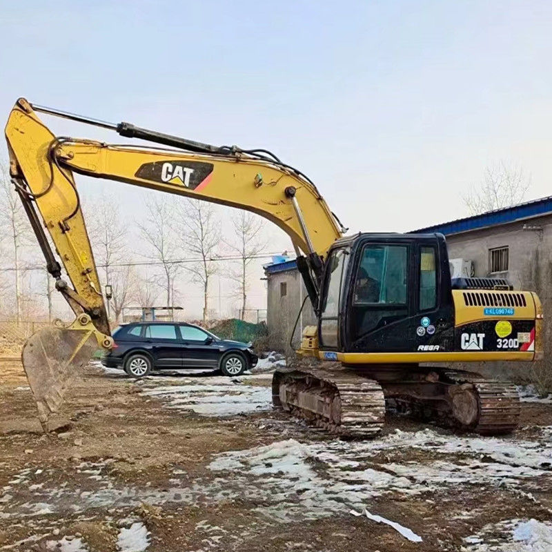 1m3 emmercapaciteit Originele motor 20 ton Diesel Cat Caterpillar Gebruikte 320D Cat Excavator