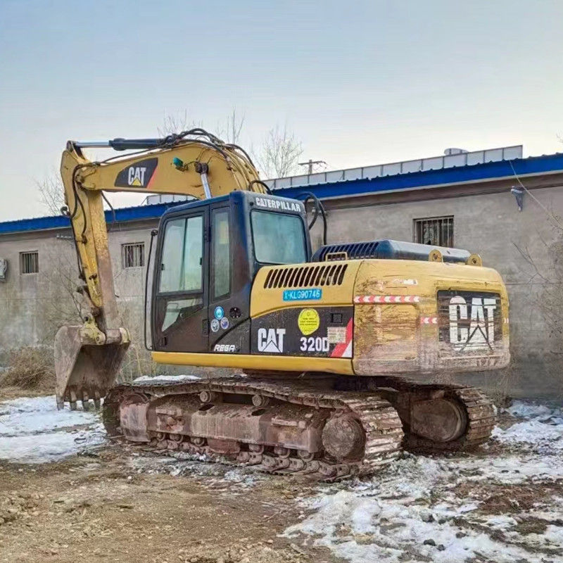 1m3 emmercapaciteit Originele motor 20 ton Diesel Cat Caterpillar Gebruikte 320D Cat Excavator