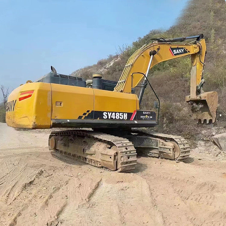 Ervaar de kracht van de SANY SY485H graafmachine met een emmercapaciteit van 2,2-3,1 m3