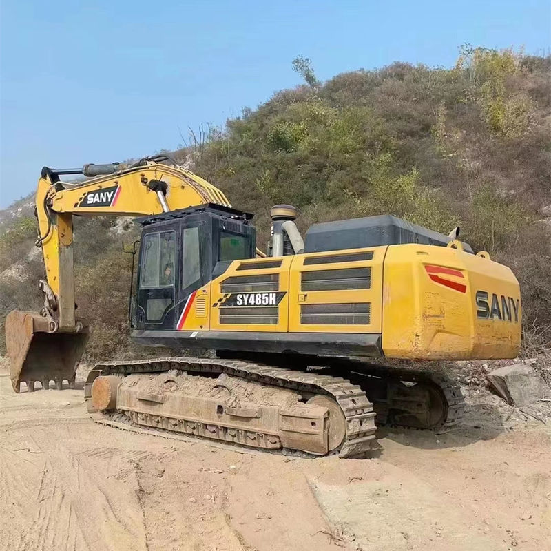 Ervaar de kracht van de SANY SY485H graafmachine met een emmercapaciteit van 2,2-3,1 m3