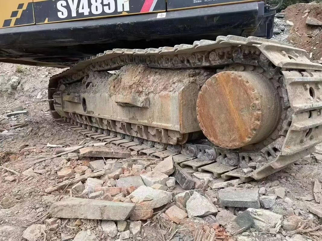 Ervaar de kracht van de SANY SY485H graafmachine met een emmercapaciteit van 2,2-3,1 m3