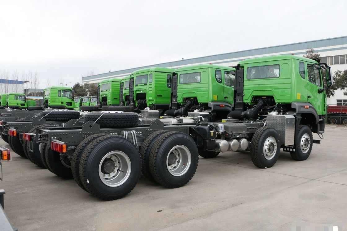 Gebruikte 350 pk 8x4 Diesel YCUMMINS WEICHAI 12 wielen Tipper Dump Truck te koop
