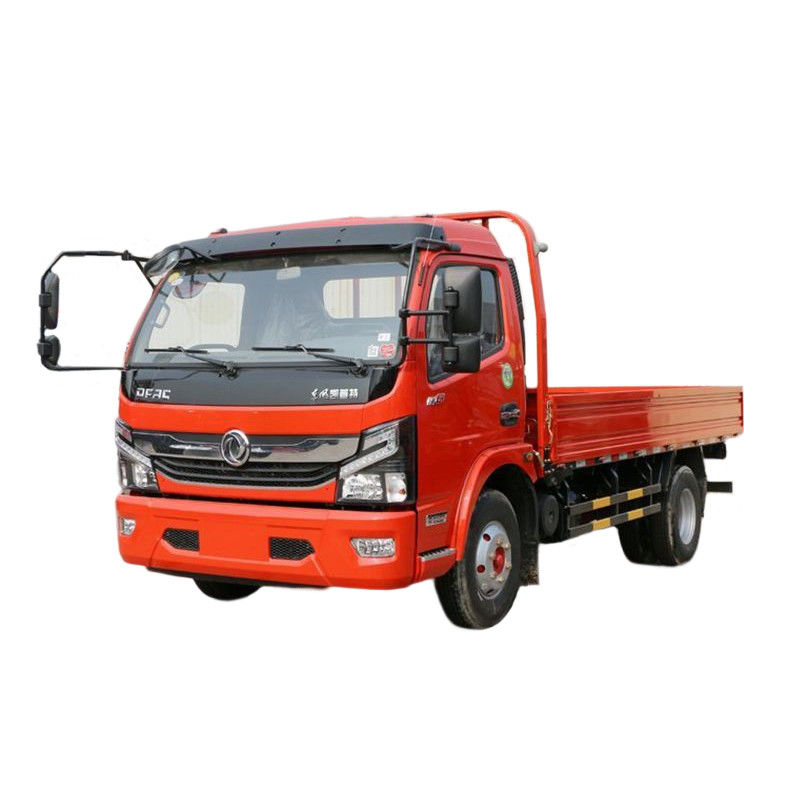 Double Row Dongfeng Captain K6 Tipper Truck 130 pk 6 wielen Diesel 4 * 2 Motorcapaciteit 4L
