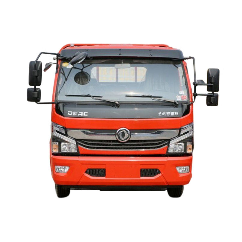 Double Row Dongfeng Captain K6 Tipper Truck 130 pk 6 wielen Diesel 4 * 2 Motorcapaciteit 4L