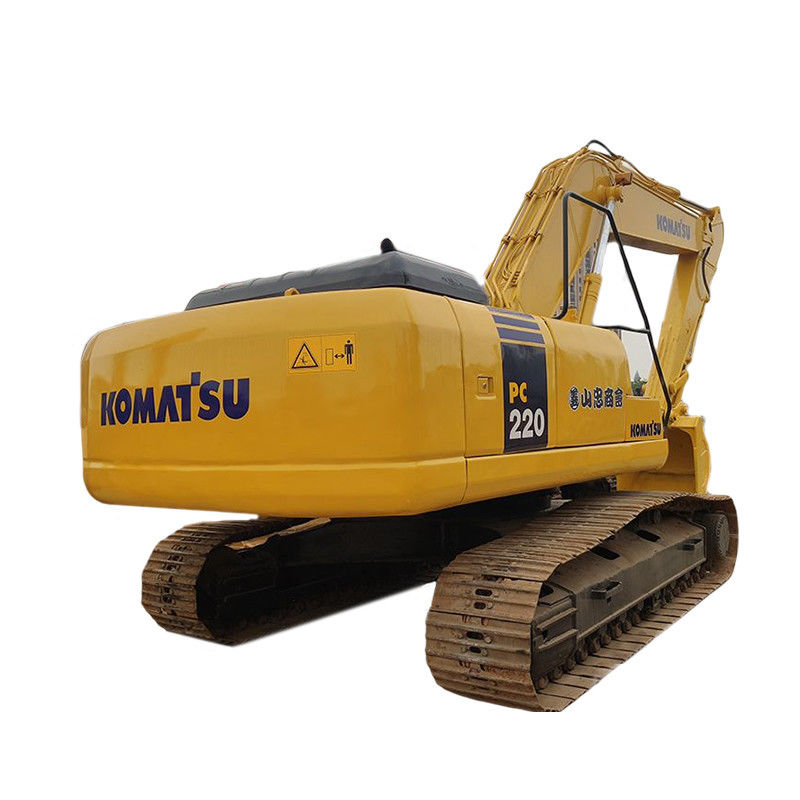 20 ton Komatsu PC200 tweedehands graafmachine met 2000 werkuren en 0.9CBM emmer