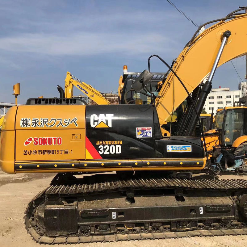 2001-4000 Werkuren CAT 320D 20 ton Hydraulische graafmachine in goede staat
