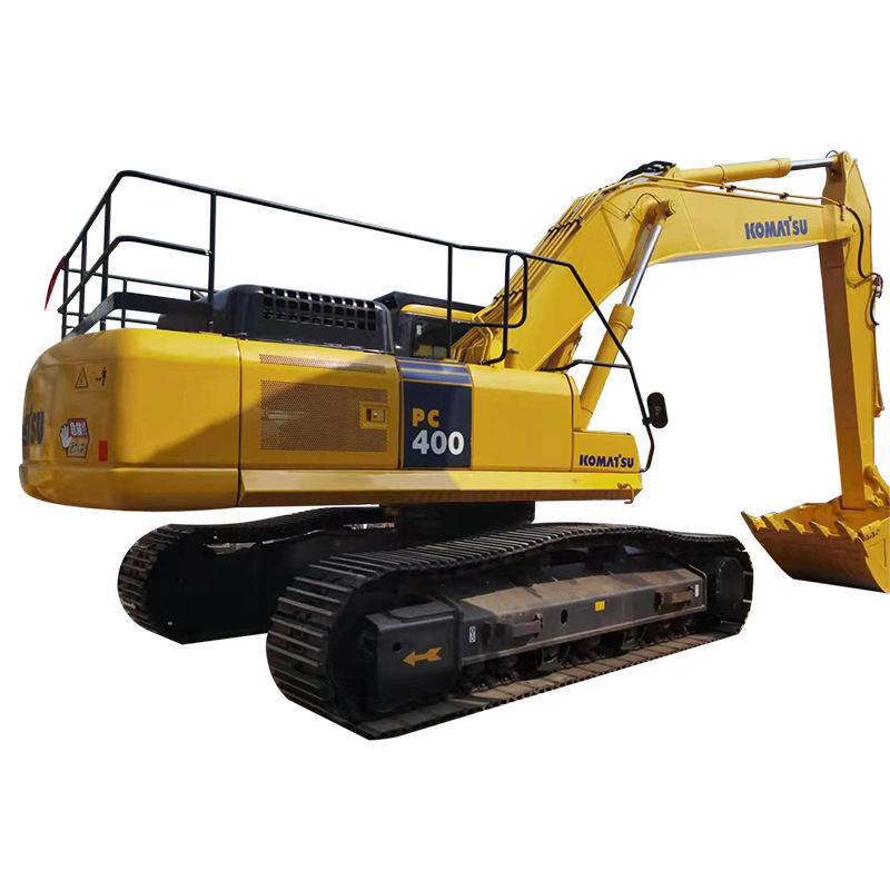 Gebruikte Komatsu PC400-7 graafmachine met technische video-ondersteuning