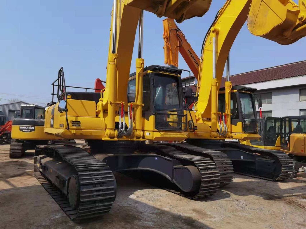 Gebruikte Komatsu PC400-7 graafmachine met technische video-ondersteuning