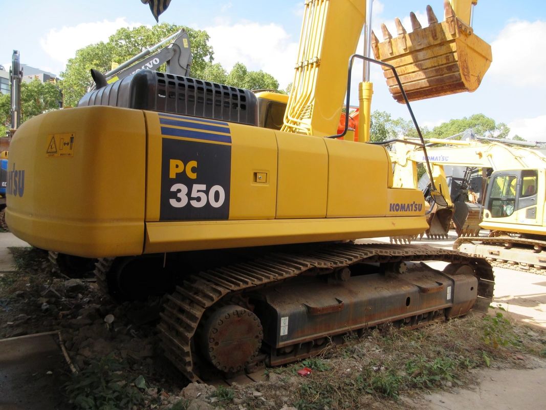 Japanse originele Komatsu PC350 graafmachine met een bedrijfsgewicht van 20000 in Japan