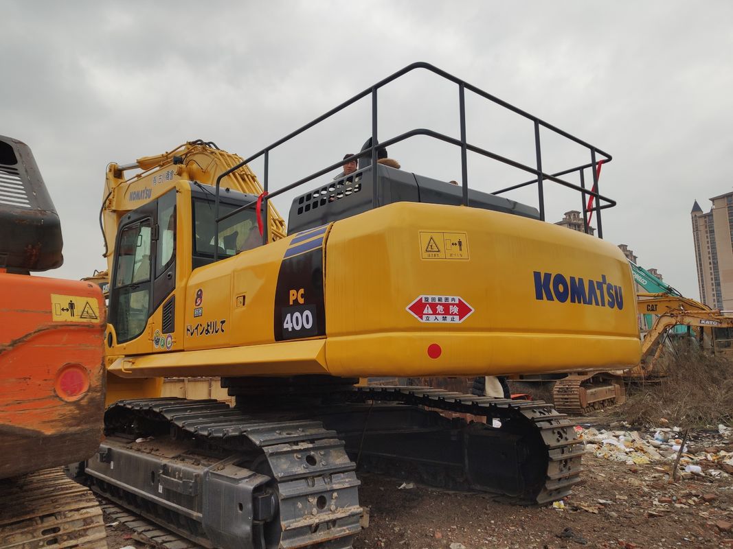 90% 2021 Jaar 40 ton Komatsu PC400-8 graafmachine in goede staat met originele motor