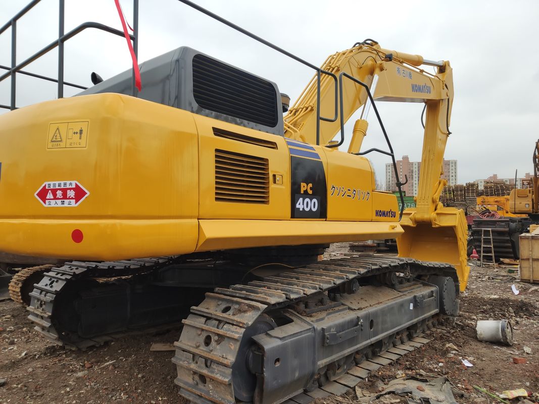 90% 2021 Jaar 40 ton Komatsu PC400-8 graafmachine in goede staat met originele motor