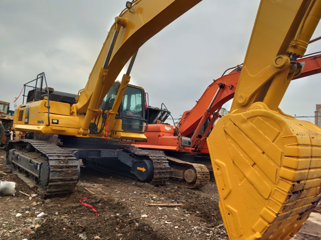 90% 2021 Jaar 40 ton Komatsu PC400-8 graafmachine in goede staat met originele motor