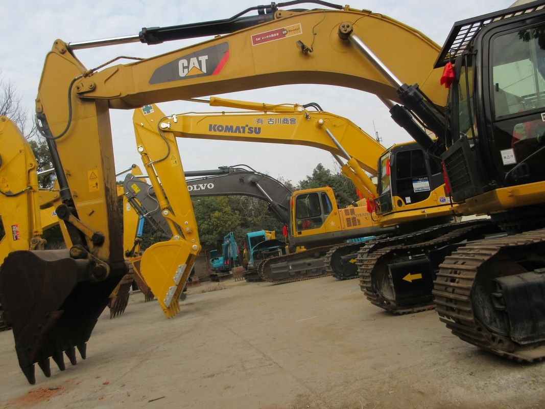 CAT 336D Graafmachine met Kawasaki-hydraulische klep en 4001-6000 werkuren in Shanghai