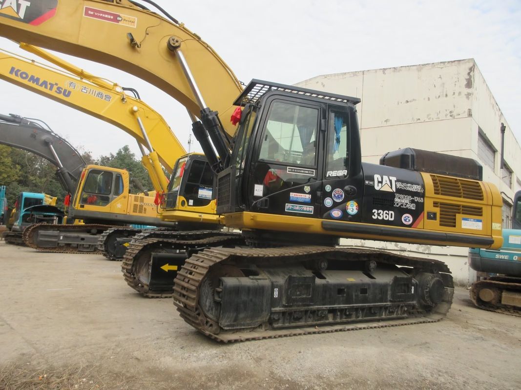 CAT 336D Graafmachine met Kawasaki-hydraulische klep en 4001-6000 werkuren in Shanghai